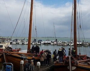Zeilwedstrijd Botters Volendam